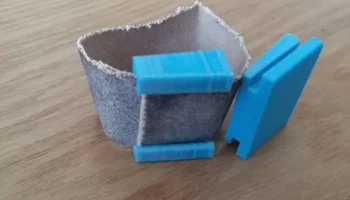 Sanding block for sanding tape 330x25 mm. Брусок для наж... 9