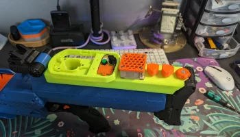 Крышка батарейного отсека Nerf Rival Nemesis - необычная... 3