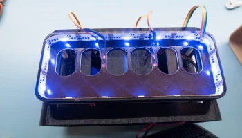 Винтажные часы Nixie 6