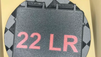 Печать 22LR x 100 на месте хранения боеприпасов...... 2