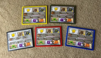 Органайзеры Terraforming Mars, коврики для игроков, держа... 1