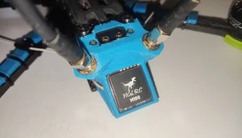 Держатель антенны GPS + XT60 + VTX для iFlight Nazgul DC5...