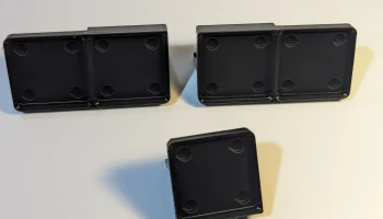 Ender 3 S1 Snap-on Gridfinity Base с каплевидными магнитн... 1