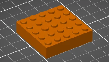 Стандартный размер LEGO Bricks