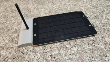 Корпус для устройства Meshtastic с солнечной батареей 2