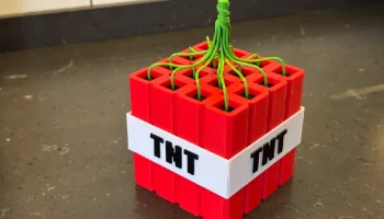 Ночник Minecraft TNT