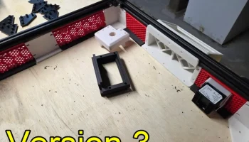 Плинтус и нижняя часть корпуса Ender 5 Plus Gen 1.0 (баз... 3