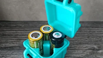 18350 x4 Battery case (Rugged Box)
