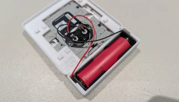 Настенная кнопка Zigbee на 4 группы, обновление 18650 1