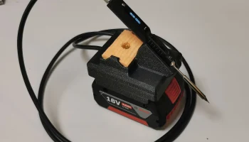 DIY Makita Bosch 18 В держатель батареи розетка для паял...
