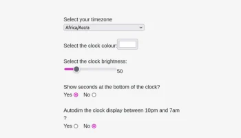 Word Clock на основе светодиодной матрицы 3