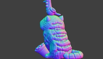 Подробный фанарт Derpy Jinu Demon Tiger Kpop охотники на... 3
