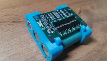 Держатель BMS 3S 40А для 18650 (metabo)