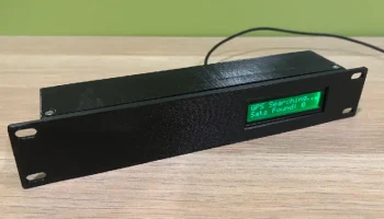 GPS-часы Pico + GY-NEO6MV2 - мини-стойка 1U GPS-часы Pico + GY-NEO6MV2 - мини-стойка 1U