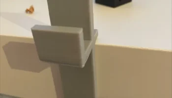 Держатель телефона для стола Malm Ikea (печать на месте) Держатель телефона для стола Malm Ikea (печать на месте)