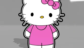 Светодиодная лампа Hello Kitty Lightbox 2