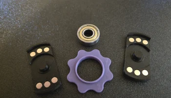 Компактный магнитный подшипник Fidget 608 и магниты 5х2 м...
