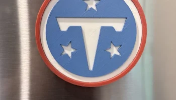 *НОВИНКА* Магнит с логотипом Tennesse Titans...