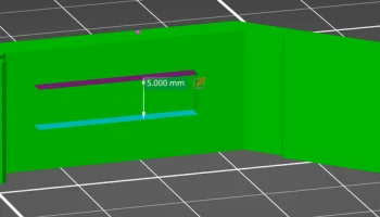 Верхняя крышка Prusa CORE One 20x5x2 мм с магнитным зажим...