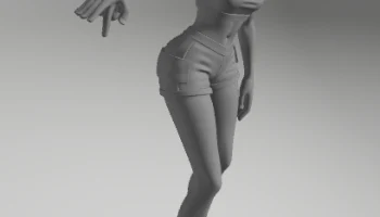 Девушка на скейтборде 1