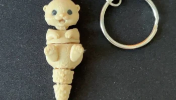Брелок Flexi Happy Otter, симпатичная шарнирная модель 2