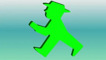 Ein bisschen Nostalgie Ampelm&auml;nnchen rot/gr&uuml;n ca. 40 мм х... 2