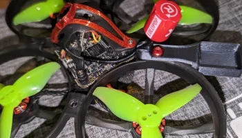 Антенна Mobula 8 VTX + держатель GPS 3