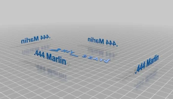 Штабелируемый загрузочный блок .444 Marlin...... 2