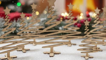 Стилизованная новогодняя елка 1