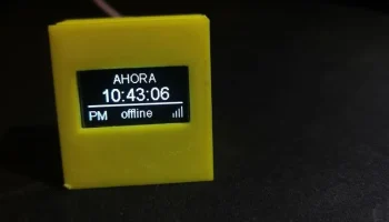 Монитор принтера для мини-футляра Octoprint ESP01