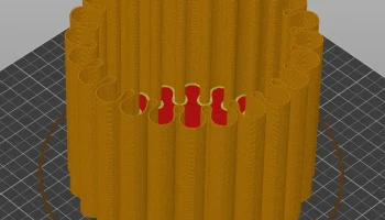 Современная ваза Wriggly Vasemode 1