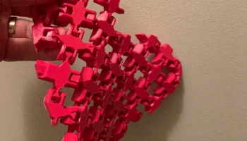 Ткань Flexi Heart (печать на месте) 1