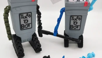 Trash O Bot Carterpillar с магнитными рычагами......... 1