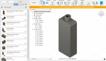 Закручивающийся контейнер с шестигранной завинчивающейся ... 4