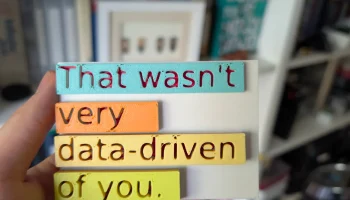 Магнит на холодильник для Data Scientist......