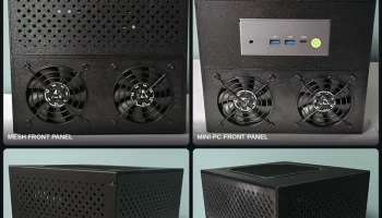 Компактный корпус NAS емкостью 8 л с 6 отсеками (Mini-ITX...