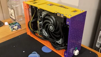 Компактный корпус для ПК mATX 5.3L с графическим процесс... 2