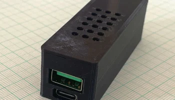 Чехол-кнопка для модуля понижения заряда QC USB A&C 1