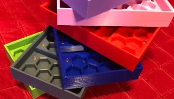 Поднос на роликах и держатель для кубиков: магнит 6x3 мм ...