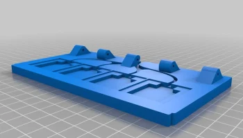 Подставка для RC самолета, версия 2 - взлом кухонных вес... 3