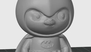 Летучая мышь - Фигурка кота-супергероя для косплея - 3D-... 5