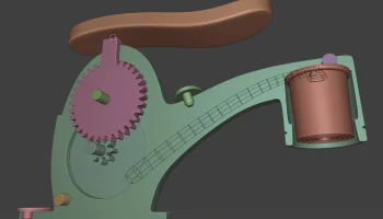 Механический кран для воды, шарнирный (Детская игровая к... 3
