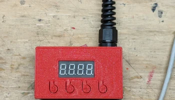 Блок цифрового дисплея тензодатчиков HX711 - 18650 и USB-C 1