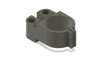 3018 CNC апгрейд крепления шпинделя V2 6
