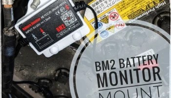 Держатель для монитора автомобильного аккумулятора BM2