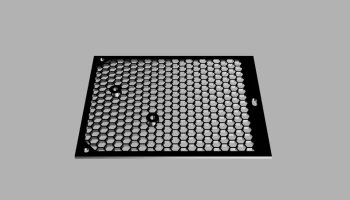 Крышка материнской платы Ender 3 Honeycomb 1