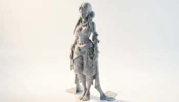 Фигурка индийской девушки, женский персонаж, 3D-печать 1