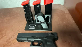 Подставка для страйкбола для Glock 17/18/19 и 3 магазинов 5