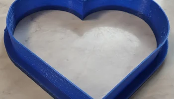 Cartoon Heart Cookie Cutter