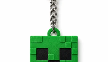 Брелок Creeper в стиле Minecraft
